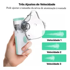 Nebulizador portátil Nebulizador elétrico de malha Inalador portátil Nebulizador Nebulizador Nebulizador Máquina Nebulizadora Atomizador para crianças Asma Adultos Qatar Shop Foto mini 4