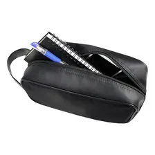 Necessaire Com Alça Lateral Preto Masculina Jacki Design Foto mini 2