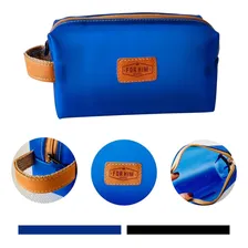 Necessaire Emborrachada Kitri Escritório Impermeável Cor Azul Foto  mini 1