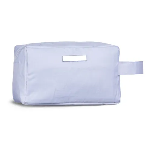 Necessaire Estojo Impermeável Viagem Cosméticos Organizador Cor Branco Foto 1