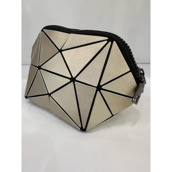 Necessaire Feminina Estojo Maquiagem Ou Acessórios Kit 2 Cor Bege Foto 1