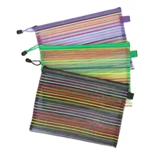 Necessaire Feminino Donna Vi Nécessaire Listrada Desenho Listrada Colorido Foto mini 1