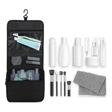 Necessaire Masculina Feminina Viagem Mala Cabide Divisória Cor Cinza Foto mini 4