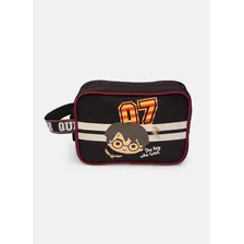 Necessaire Média Harry Potter - Puket Cor Preto Foto mini 1