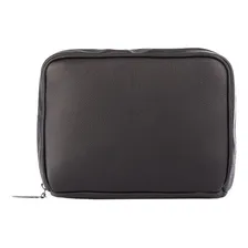 Necessaire Porta BĂblia/porta Livros Em Couro LegĂtimo Preta Cor Preto Desenho Do Tecido Foto mini 1