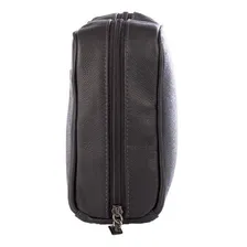 Necessaire Porta BĂblia/porta Livros Em Couro LegĂtimo Preta Cor Preto Desenho Do Tecido Foto mini 4