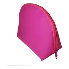 Necessaire Pvc Rosa Emborrachado Foto mini 1