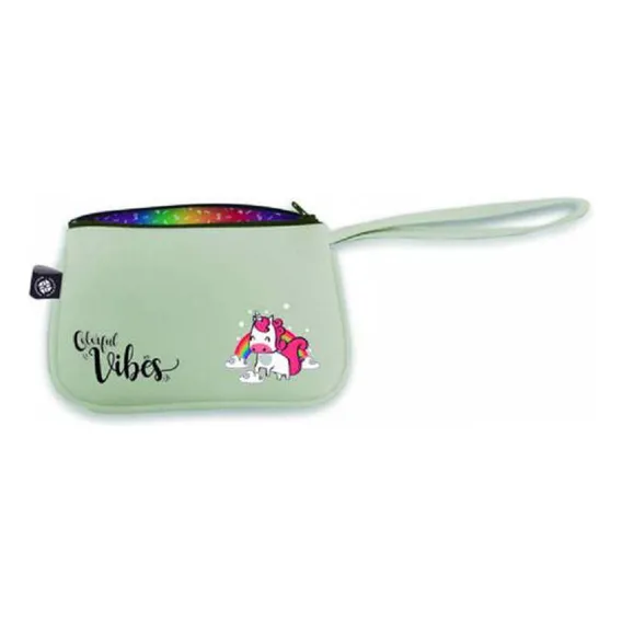 Necessaire Unicórnio - Cor Verde Foto 1