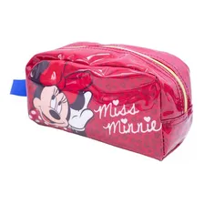 Necessaire Vermelho Miss Minnie Mouse 23x11cm - Disney Cor Vermelho Foto mini  3