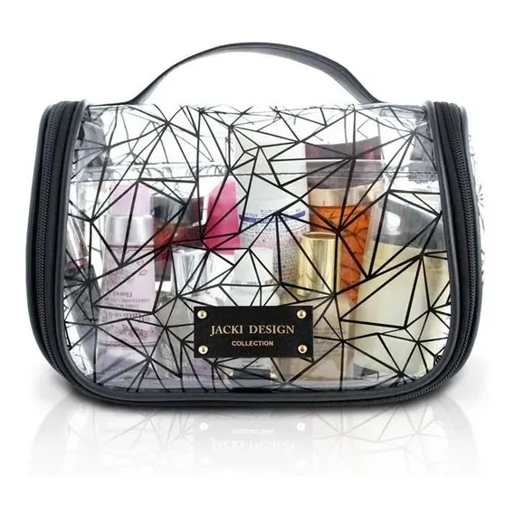 Necessaire Viagem Crystal Jacki Design Abc17189 Maquiagem Cor Preto Foto 1