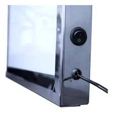 Negatoscópio 2 Corpos Led Bivolt - Aço Inox Foto mini  2