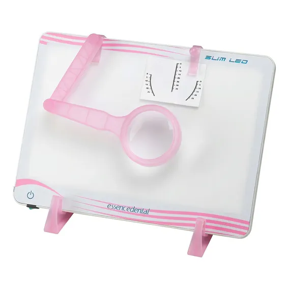 Negatoscópio Slim Led Rosa - Essence Dental Vh Foto 1
