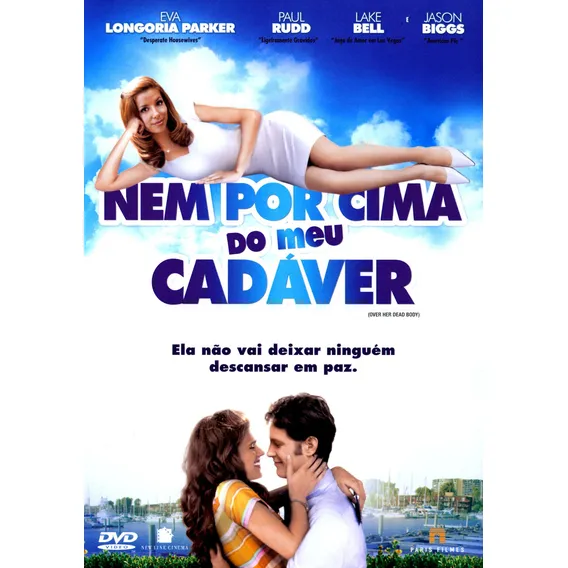 Nem Por Cima Do Meu Cadáver - Dvd - Eva Longoria - Paul Rudd Foto 1