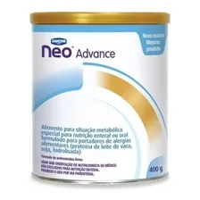 Neocate f贸rmula de leite em p贸 sem TACC advance em lata de 400g de 3 a 10 anos Foto mini 1