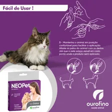 Neopet Gatos Flaconete Antipulgas E Carrapatos - 5 Unidades Foto mini 2