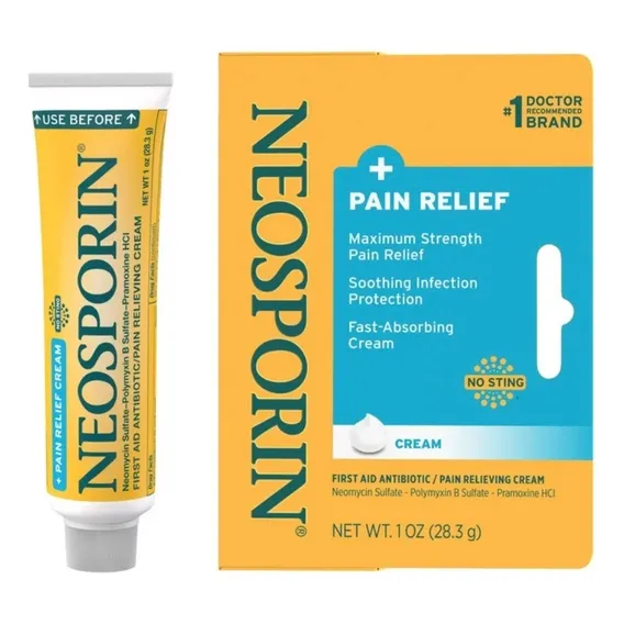 Neosporin Pomada Cicatrizante + Pain Relief 28.3gr Foto 1