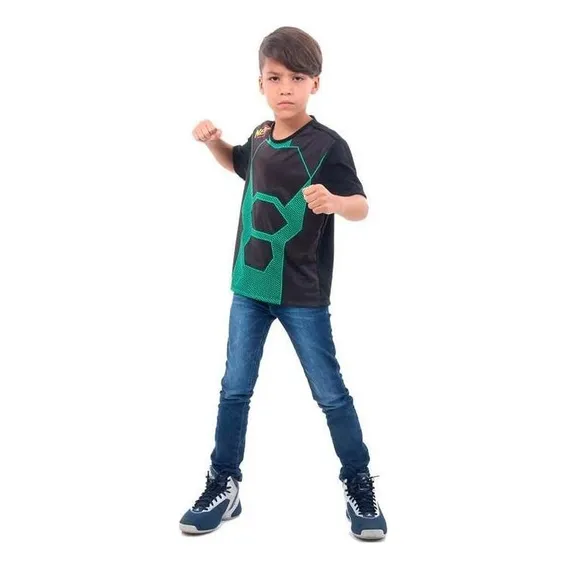 Nerf N-strike Camiseta Pra Time De Batalha Nerf Cores Cor Verde Foto 1