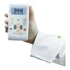Neurodyn Portátil Aparelho Tens Fes Burst 2 Canais Ibramed 110V/220V Foto mini 2