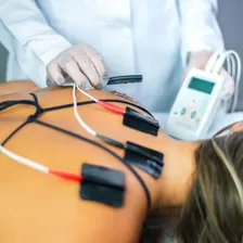 Neurodyn Portátil Aparelho Tens Fes Burst 2 Canais Ibramed 110V/220V Foto mini 4