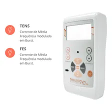Neurodyn Portátil Tens E Fes 02 Canais - Ibramed Foto mini  2
