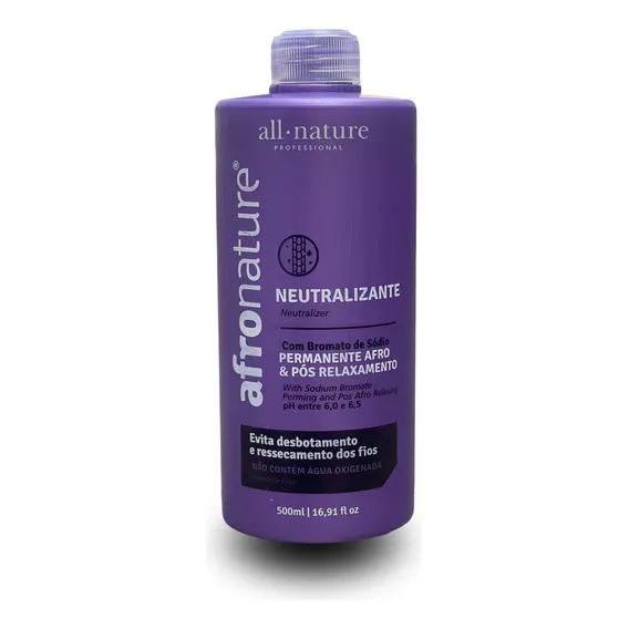 Neutralizante All Nature P Relaxante De Am么nia Afro Nature Foto 1