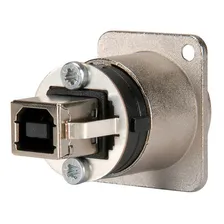 Neutrik Nausb-w Ficha Conector Usb Chasis Usb Foto mini 3