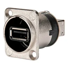 Neutrik Nausb-w Ficha Conector Usb Chasis Usb Foto mini 1