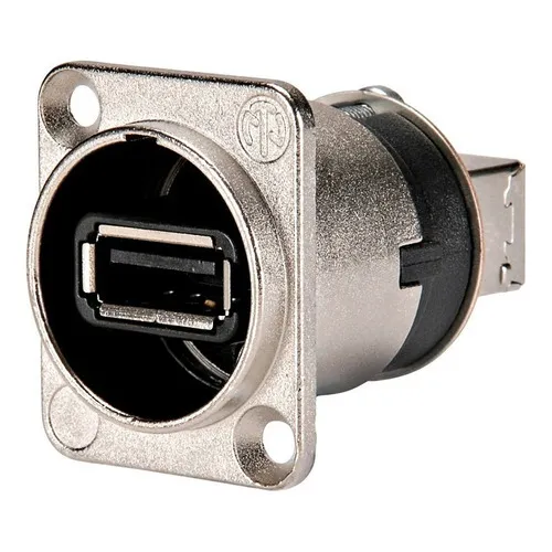 Neutrik Nausb-w Ficha Conector Usb Chasis Usb Foto 1