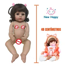 New Happy BebĂȘ Reborn BebĂȘ Realista By Happy 183a Foto mini 3
