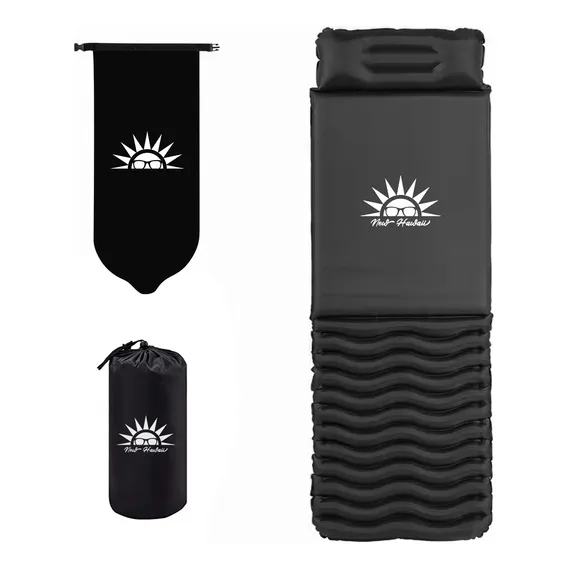 New Hawaii Colchão Inflável Solteiro 190*65cm Cor Preto Foto 1
