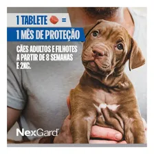 Nexgard Antipulgas E Carrapatos 4 A 10kg C/ 3 Comprimidos Foto mini 4