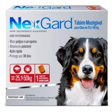 Nexgard Antipulgas E Carrapatos Caes 25 A 50kg 1 comprimido Foto mini 1
