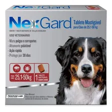 NexGard Antipulgas E Carrapatos Para Cães 25 A 50kg Foto  mini 1
