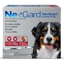 Nexgard Nexgard 25 A 50kg Caixa C 1 Comprimido Foto mini 1
