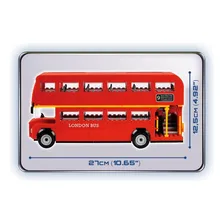Nibus De Londres - London Bus Blocos De Montar 435 Pçs Cobi Foto mini  2