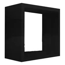 Nicho 55 X 55 X 20 Em Mdf - Preto Foto  mini 1