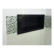 Nicho Banheiro Granito Preto São Gabriel 30x60 Fundo Borda Foto mini  2