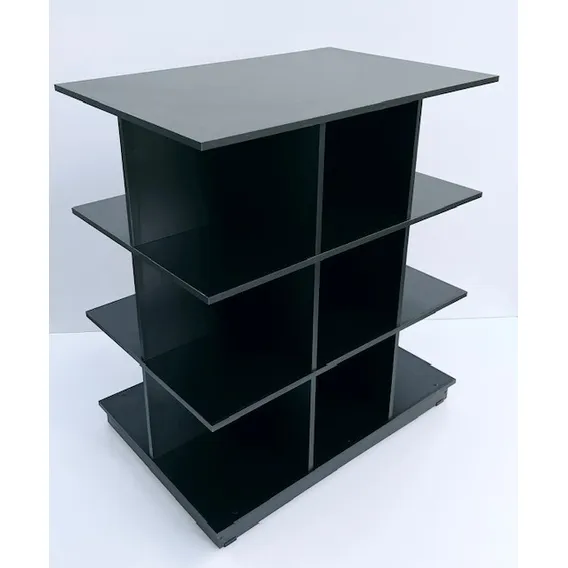Nicho Central Expositor Modular Para Lojas E Comércio Mdf Cor Preto Foto 1