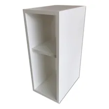 Nicho Criado Mudo Suspenso Mesa Mdf Branco Quarto Pequeno Foto mini 1