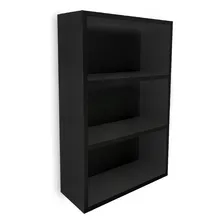 Nicho Decorativo Alto Prateleira Madeira Mdf Preto 60 X 40 Foto mini 1