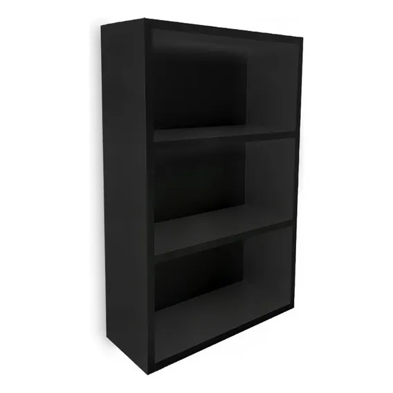 Nicho Decorativo Alto Prateleira Madeira Mdf Preto 60 X 40 Foto 1