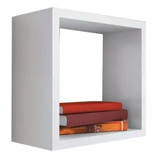 Nicho Decorativo Trovarelli 35x35x15 Cm Branco Foto mini 1