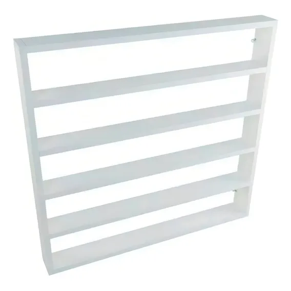 Nicho Organizador Expositor 5 Prateleiras Mdf 60x60x6cm Foto 1