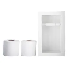 Nicho Porcelanato Porta Papel Higiênico Banheiro Organizador Foto mini 2