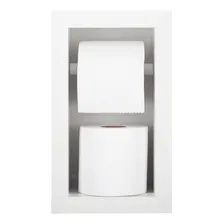 Nicho Porcelanato Porta Papel Higiênico Banheiro Organizador Foto mini 1