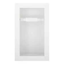 Nicho Porcelanato Porta Papel Higiênico Banheiro Organizador Foto mini 4