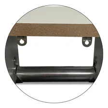 Nicho Porta Papel Higiênico Mdf Para Banheiro Kit Cor Branco Foto mini 3