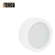Nicho Redondo Simples 23x9 Mdf Madeira Pintado Cor Branco Foto mini 1