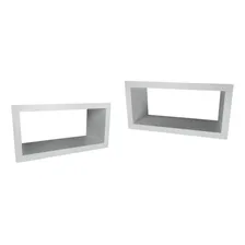 Nicho Retangular 30x15x10p Branco Mdf Decorativo Foto mini 2