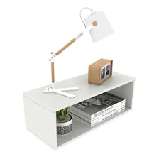 Nicho Retangular 60x25x20 Para Quarto Sala 100% Mdf 15mm Cor Nicho Branco Foto mini  3
